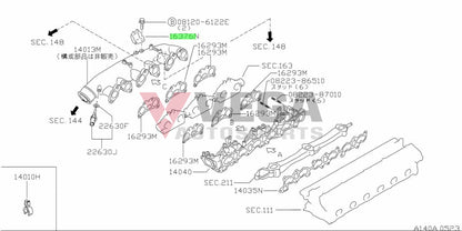 Accelerator Cable Bracket (Rb26) To Suit Nissan Skyline R32 / R33 R34 Gtr 16165-05U00 Engine