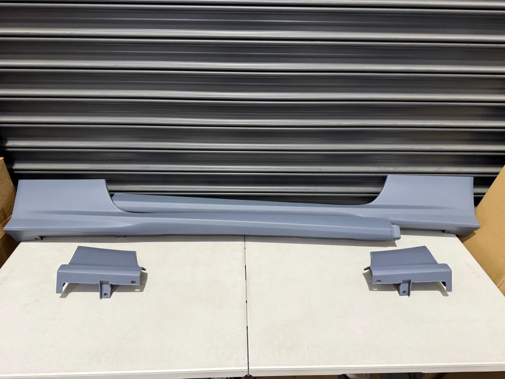 Aero Style Side Skirts RHS & LHS 2-Piece Plastic to suit Nissan Silvia S15 - Body Panels