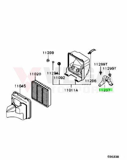 Air Cleaner Bracket to suit Mitsubishi Lancer Evolution 4 / 5 / 6 / 6.5 CN9A CP9A MR188640 - Vega Autosports