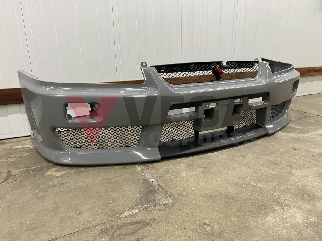 Altia Aero Front Bumper To Suit Nissan Skyline R34 Gtt / Gt Exterior