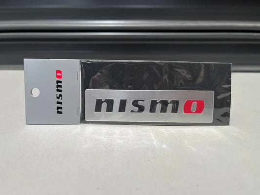 Aluminium Plate ’Nismo’ Sticker Emblem (Current Logo) Genuine Nissan Merchandise