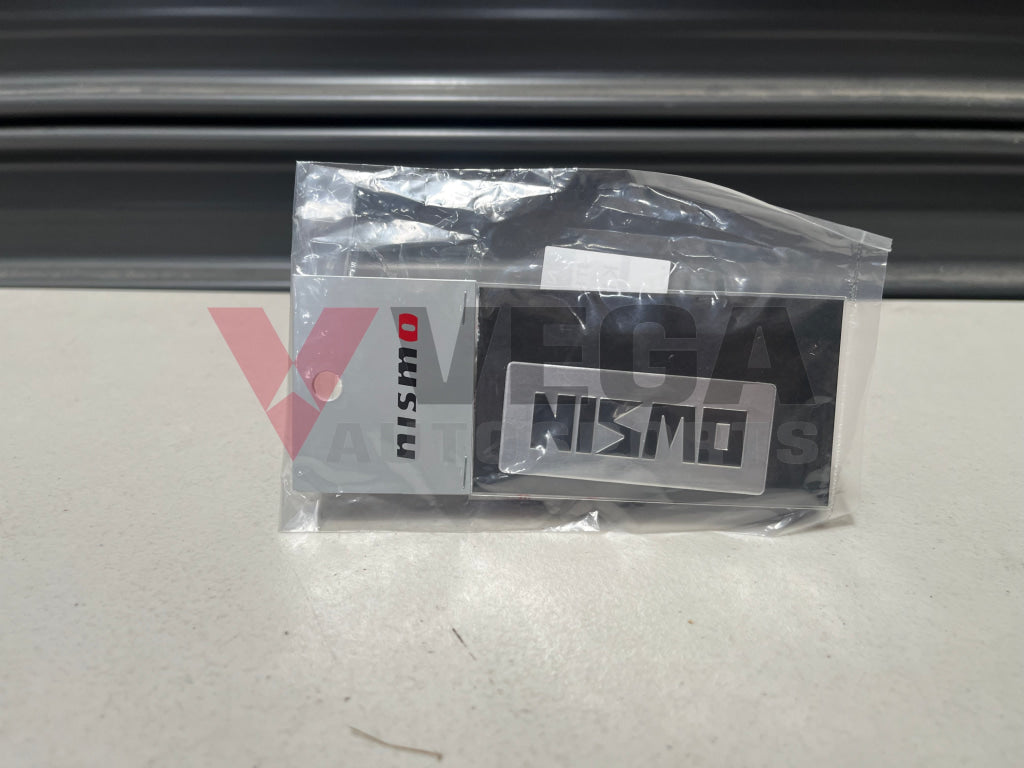 Aluminium Plate ’Nismo’ Sticker Emblem Genuine Nissan Merchandise