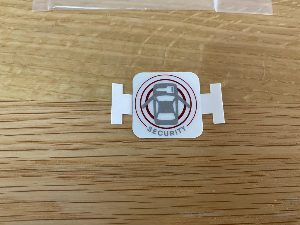 Anti Theft Label to suit Nissan Skyline R34 GTR, Silvia S14, R35 GTR and Z33 Z34 Model - Vega Autosports