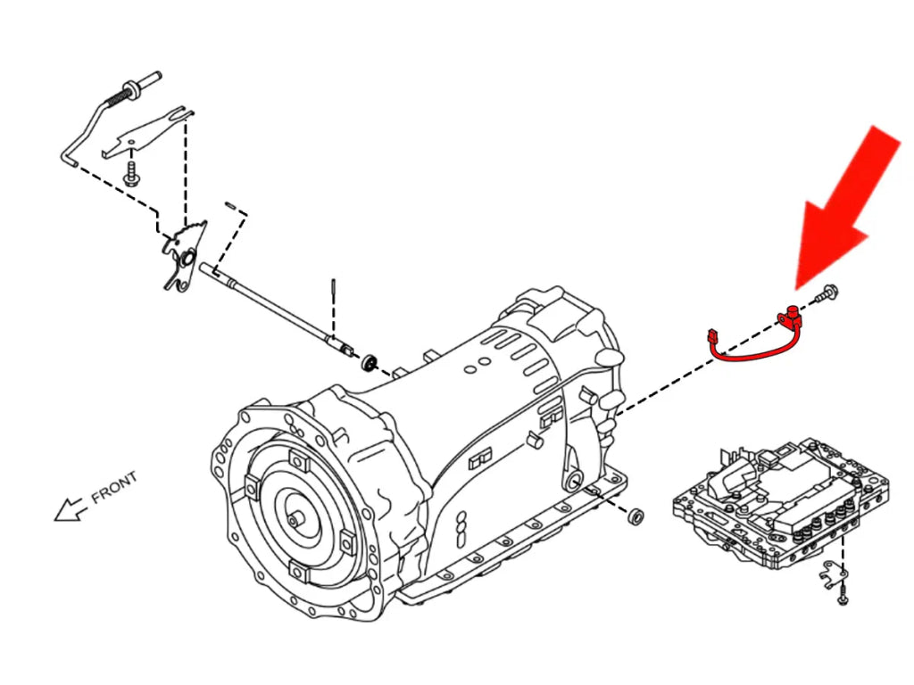 Auto Transmission Speed Sensor To Suit Nissan 370Z 09 + 31935-1Xj0D Electrical