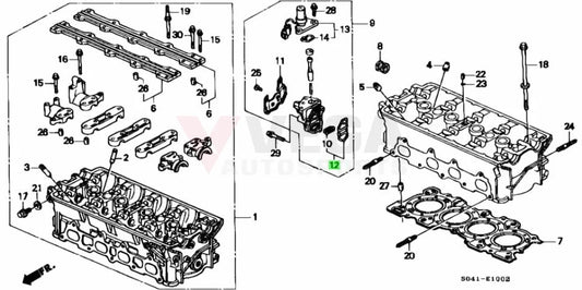 B-Series Vtec Solenoid Gasket To Suit Honda Engines 15825-P08-005 Engine