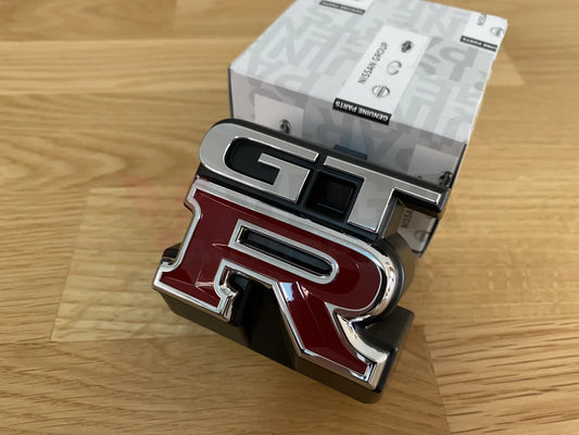 Badge 'GTR' (Front Grille) to suit Nissan Skyline R33 GTR - Vega Autosports