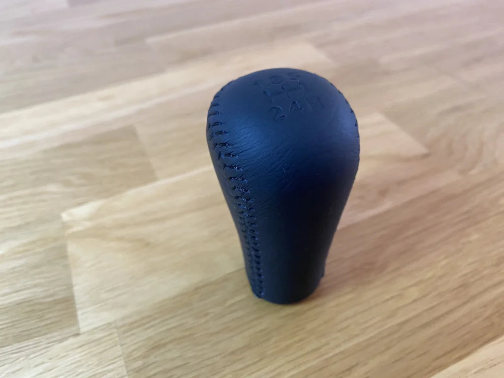 Black Leather Shift Knob To Suit Mazda Rx7 93-02 Fd3S Gearbox And Transmission