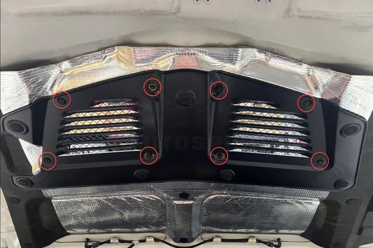 Bonnet Vent and NACA Duct Nut and Cap Set (13 piece) to suit Mitsubishi Lancer Evolution 5 / 6 / 6.5 CP9A - Vega Autosports