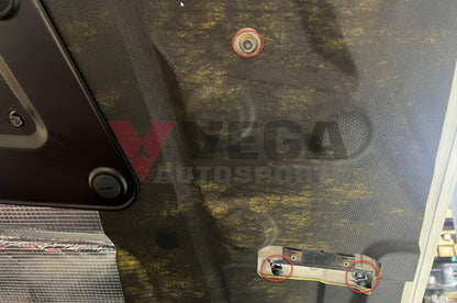 Bonnet Vent and NACA Duct Nut and Cap Set (13 piece) to suit Mitsubishi Lancer Evolution 5 / 6 / 6.5 CP9A - Vega Autosports