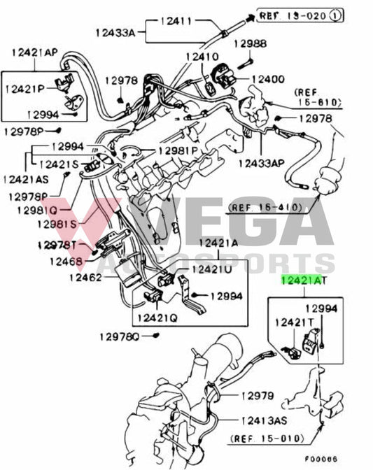Boost Control Solenoid Assembly To Suit Mitsubishi Lancer Evolution 7 Mr561312 Electrical