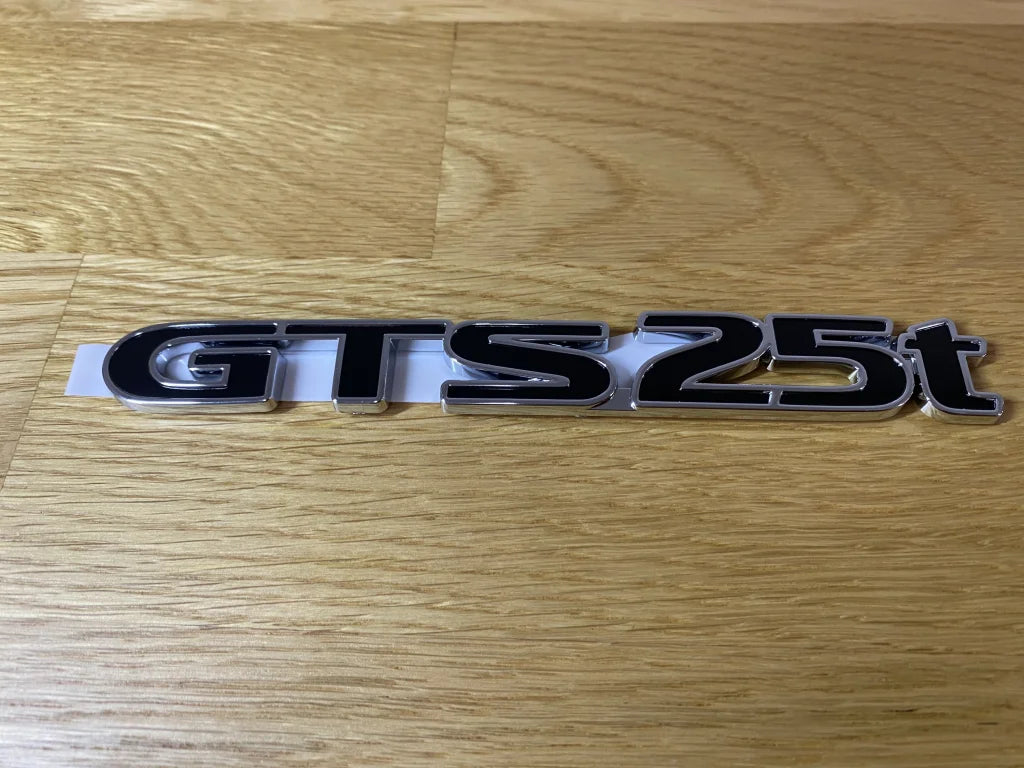 Boot Emblem Gts25T To Suit Nissan Skyline R33 Gtst Gts 4 Door Emblems Badges And Decals
