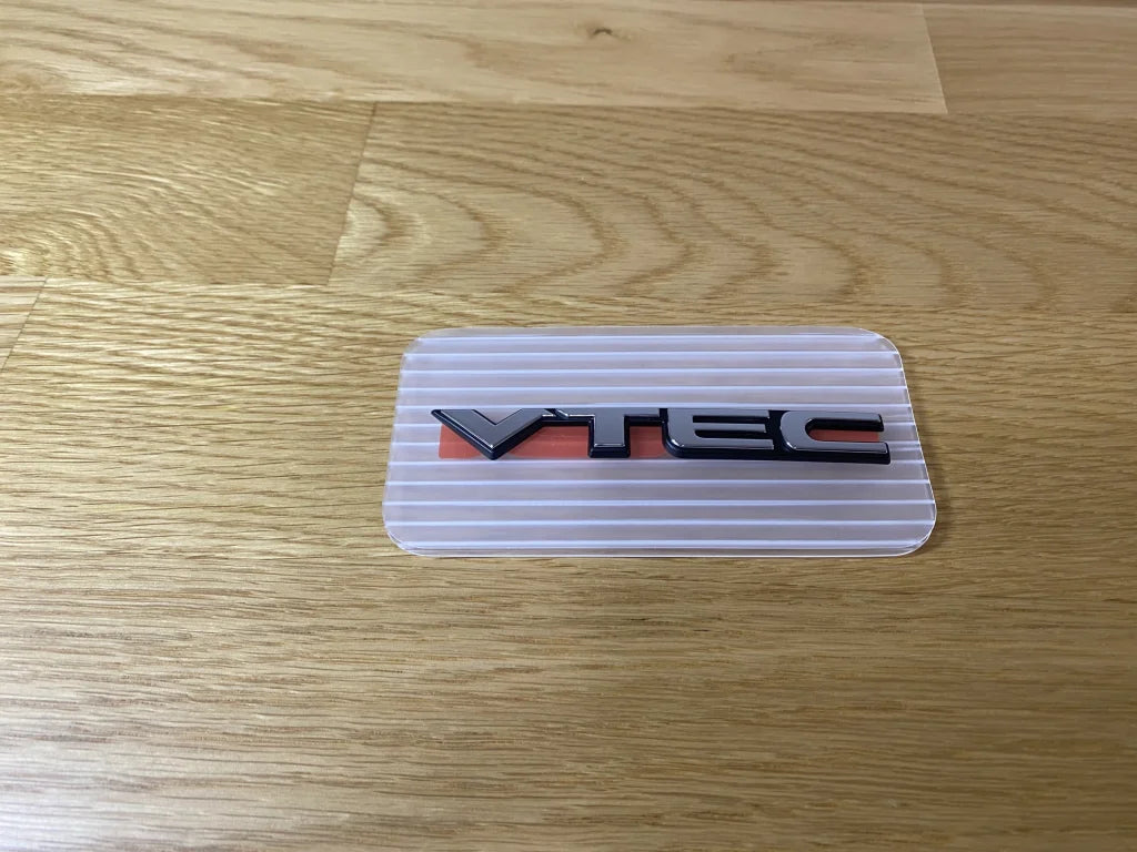 Boot Emblem V-Tec To Suit Honda Civic Accord Hrv Emblems Badges And Decals