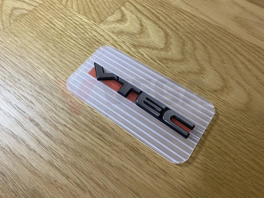 Boot Emblem V-Tec To Suit Honda Civic Accord Hrv Emblems Badges And Decals