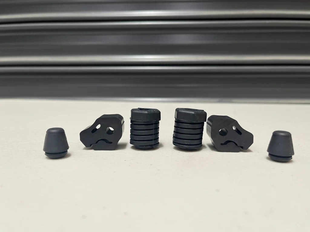 Boot Lid Bumper / Grommet Set To Suit Mitsubishi Lancer Evolution 7 8 Ct9A Exterior