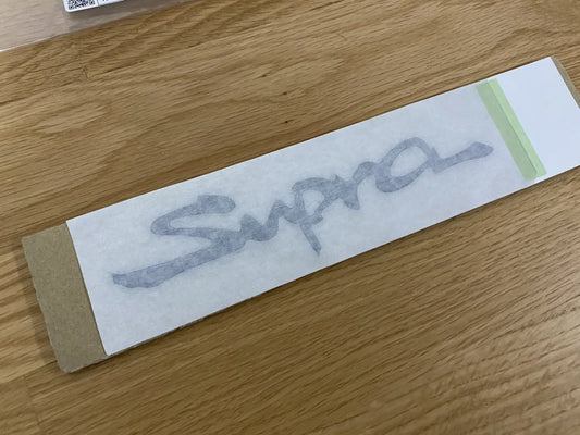 Boot Lid "Supra" Emblem to suit Toyota Supra JZA80 - Vega Autosports