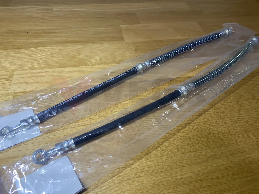 Brake Caliper Hose Set Front & Rear To Suit Mitsubishi Lancer Evolution 4 / 5 6 6.5 Cn9A Cp9A Brakes