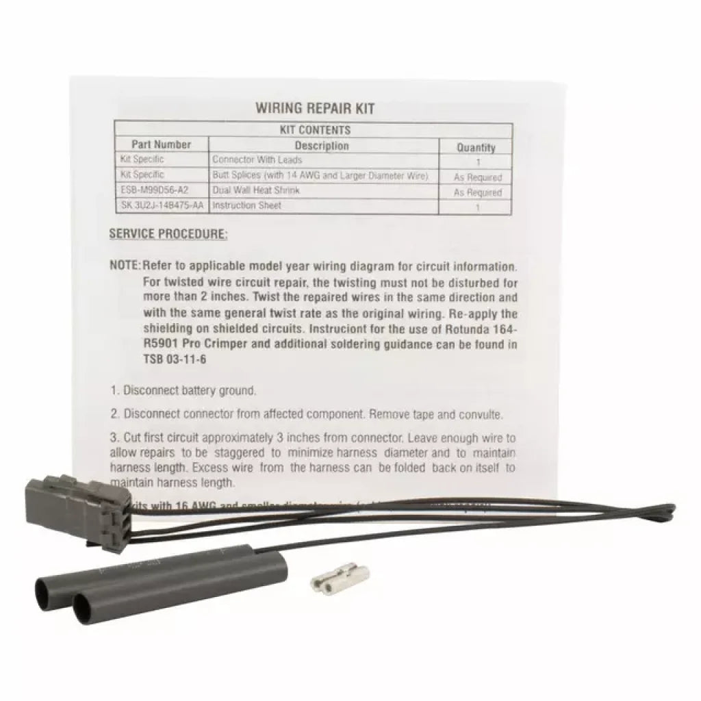 Brake Master Cylinder Fluid Level Sensor Connector Wiring Loom Wpt-1385 Electrical