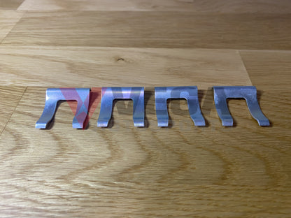 Brake Spring Lock Clip Set (4-Piece) To Suit Nissan Skyline R32 / R33 R34 Silvia S13 S14 S15 Models