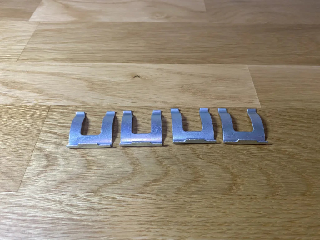 Brake Spring Lock Clip Set (4-Piece) To Suit Nissan Skyline R32 / R33 R34 Silvia S13 S14 S15 Models