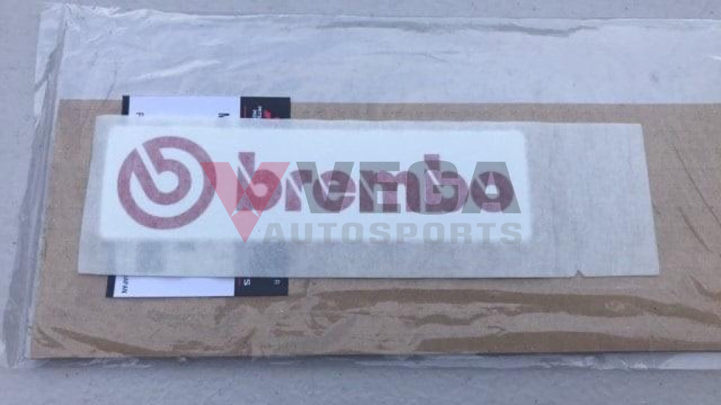 "Brembo" Boot Decal to suit Mitsubishi Lancer Evolution 5 CP9A - Vega Autosports