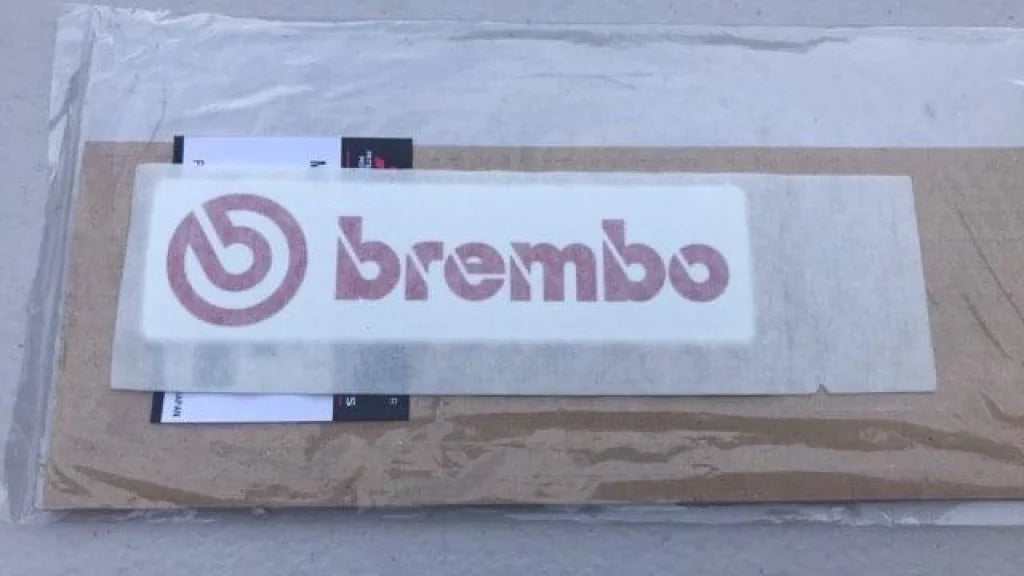 "Brembo" Boot Decal to suit Mitsubishi Lancer Evolution 5 CP9A - Vega Autosports