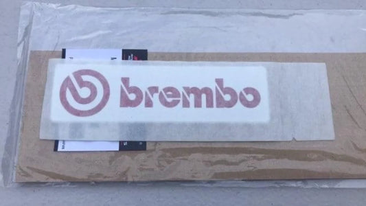 "Brembo" Boot Decal to suit Mitsubishi Lancer Evolution 5 CP9A - Vega Autosports