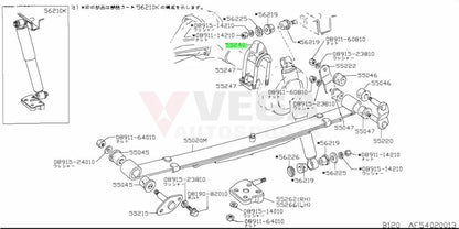 Bumper Assembly Set Bound Rear Suspension To Suit Datsun 1200 Ute B120 Sunny Truck Steering And
