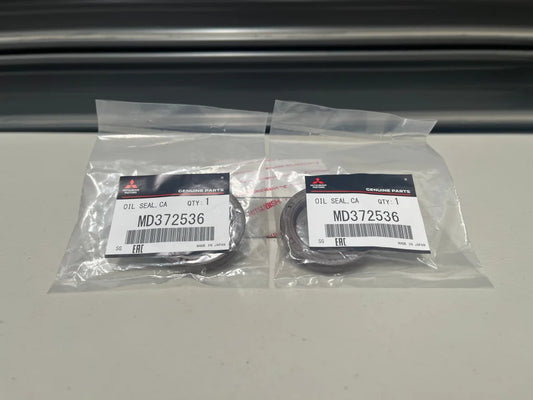Camshaft Seal Set (2-Piece) 4G63 To Suit Mitsubishi Lancer Evolution 4 - 9 Cn9A Cp9A Ct9A Md372536