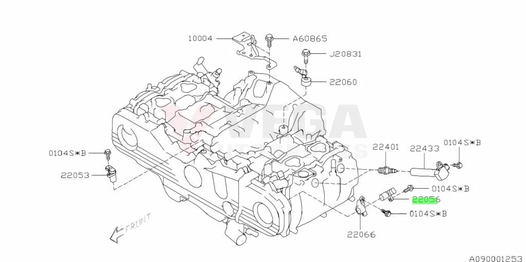 Camshaft Sensor to suit Subaru Impreza GC8 GF8 GM8 GD WRX STI 92-12 22056AA063 Electrical
