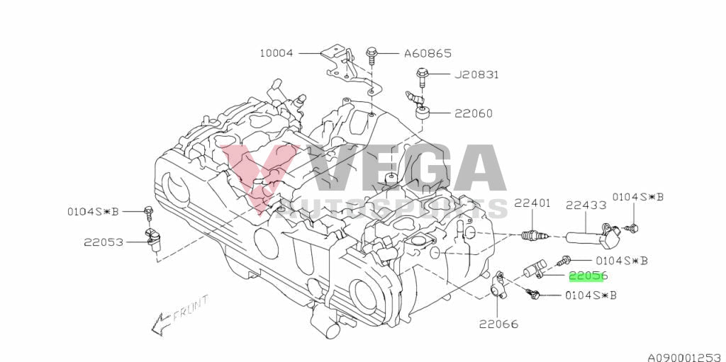 Camshaft Sensor to suit Subaru Impreza GC8 GF8 GM8 GD WRX STI 92-12 22056AA063 Electrical