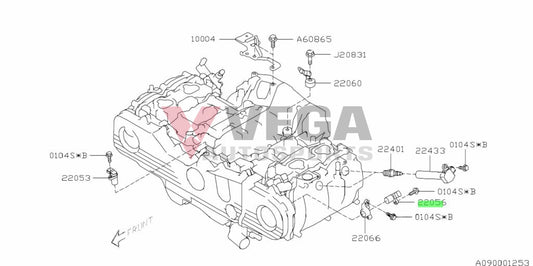 Camshaft Sensor to suit Subaru Impreza GC8 GF8 GM8 GD WRX STI 92-12 22056AA063 Electrical