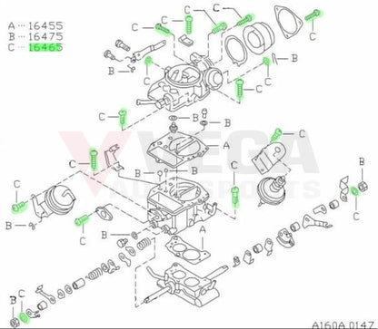 Carburetor Repair Screw Kit To Suit Datsun 1200 Ute Late 8910 C120 C22 B122 16465-G5210 Engine