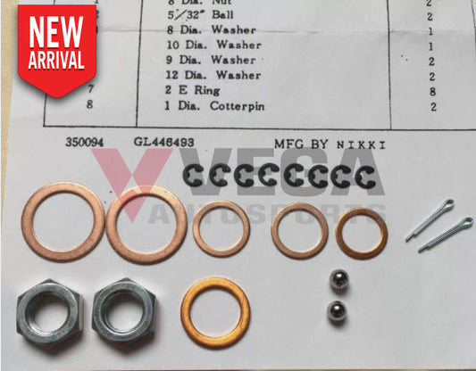 Carburetor Repair Washer Nut Kit To Suit Datsun 1200 Ute Late C120 C22 B122 16475-11M02 Engine