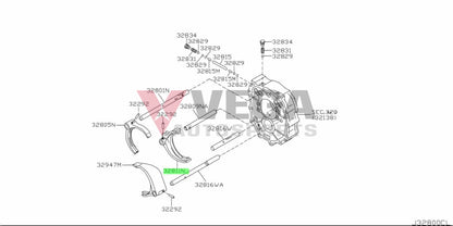 Cd00A Shift Fork 3Rd/4Th To Suit Nissan 350Z/370Z 32811-Cd000 Gearbox And Transmission