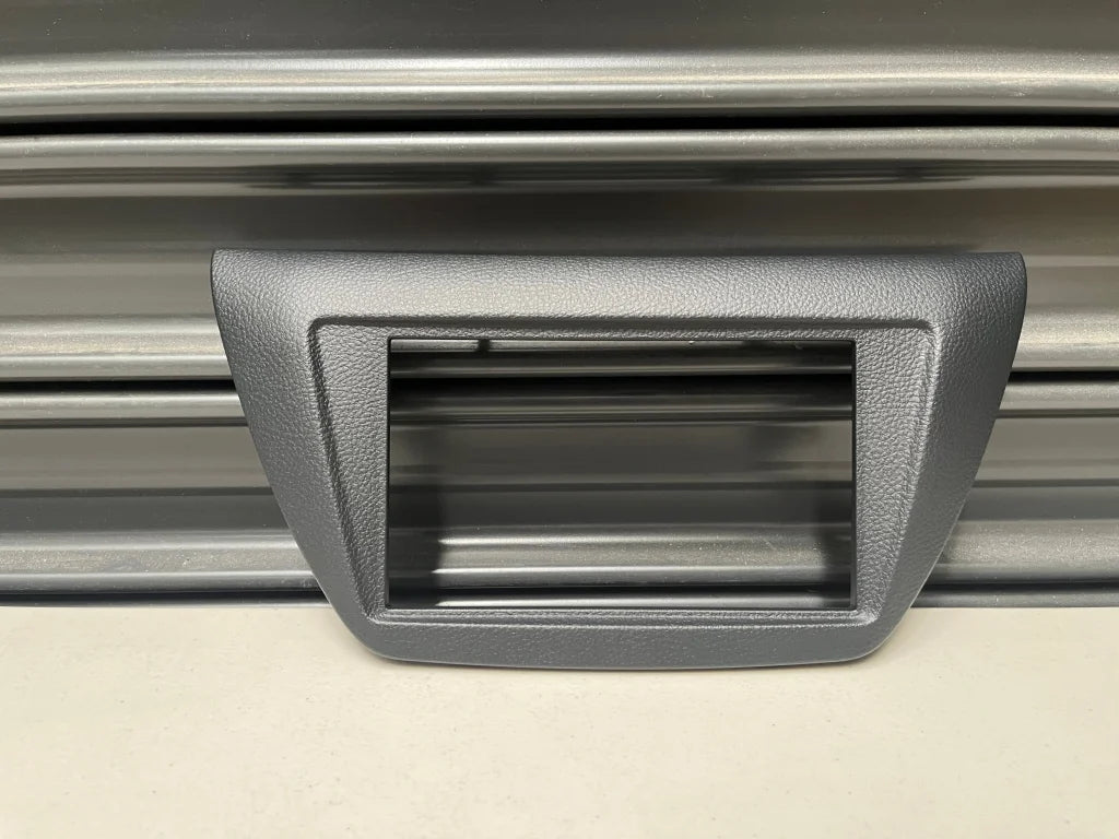 Centre Dash Fascia Panel Double Din (Textured) To Suit Mitsubishi Lancer Evolution 8 01.2004-01.2005