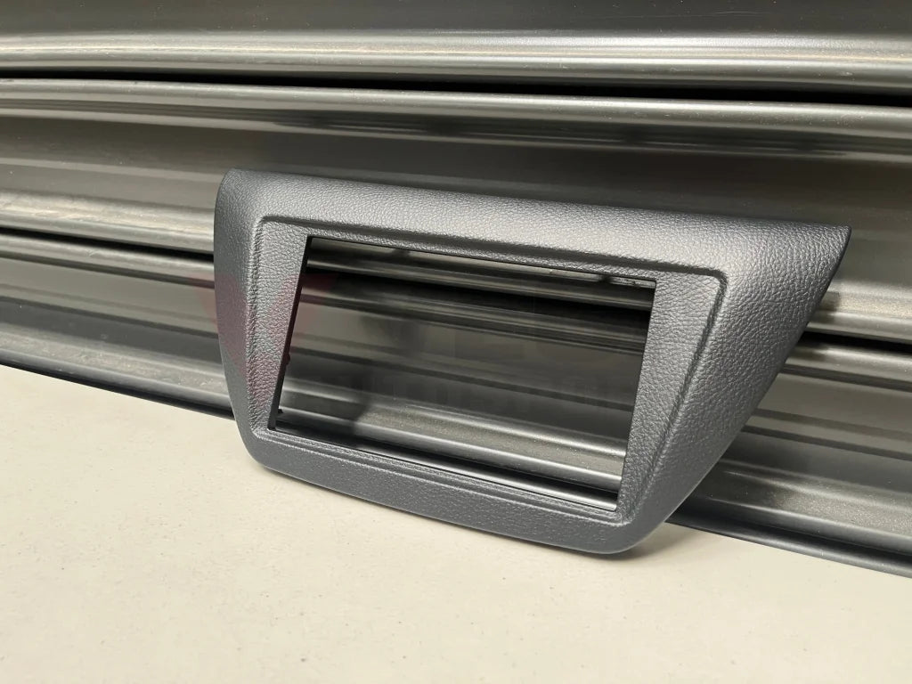 Centre Dash Fascia Panel Double Din (Textured) To Suit Mitsubishi Lancer Evolution 8 01.2004-01.2005