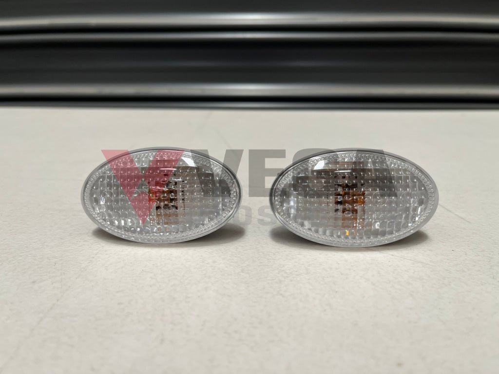 Clear Side Indicator (2-peice) to suit Subaru Impreza WRX STi GDA GDB ...