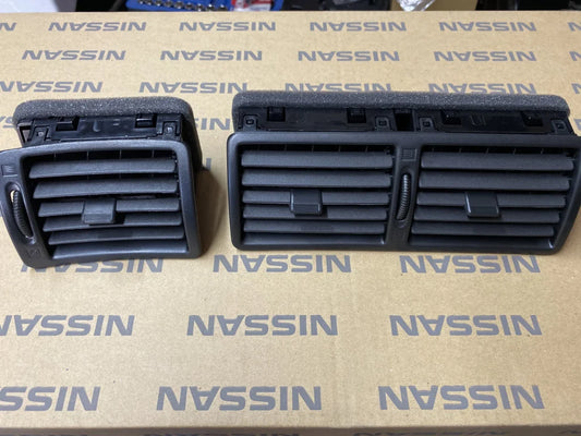 Special Deal - Centre / Passenger Dash Vents to suit Nissan Skyline R32 GTR / GTS-T / GTS-4 - Vega Autosports