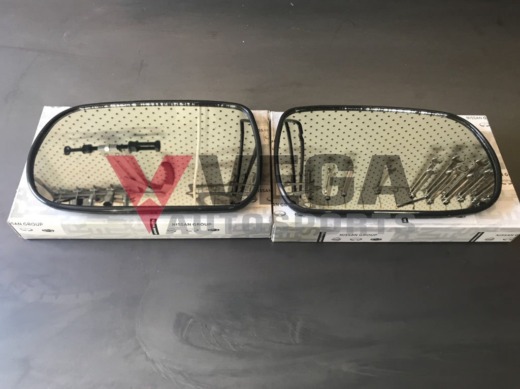 *Clearance Stock* Mirror Glass Set to suit R32 GTR / GTS-T / Z32 / 180SX and S13 Silvia 96365-35F00 / 96366-35F00