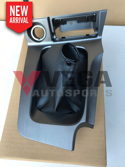 ** Clearance Stock ** Shift Panel with Shift Boot Gear Boot to suit R34 GTR Series 2 96935-AB110 Interior