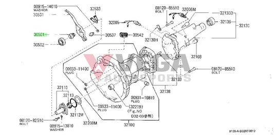 Clutch Bearing Carrier 27mm to suit Datsun Sunny Truck B310 (5-Speed) 30501-H8560 Gearbox and Transmission
