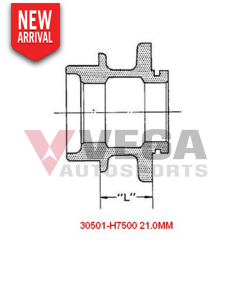 Clutch Release Bearing Collar Sleeve 21mm to suit Datsun 1975-1982 B210 210 B310 30501-H7500 Gearbox and Transmission