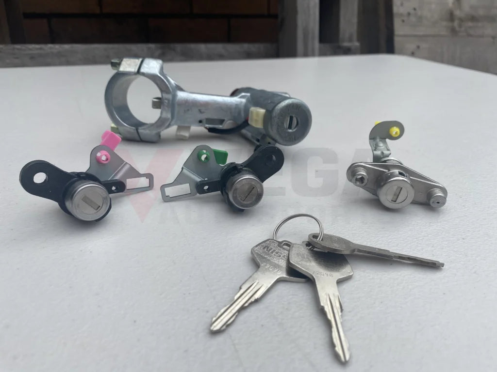 Complete Lock Set To Suit Nissan Silvia S14 - 07.1994 ~ Onwards Interior