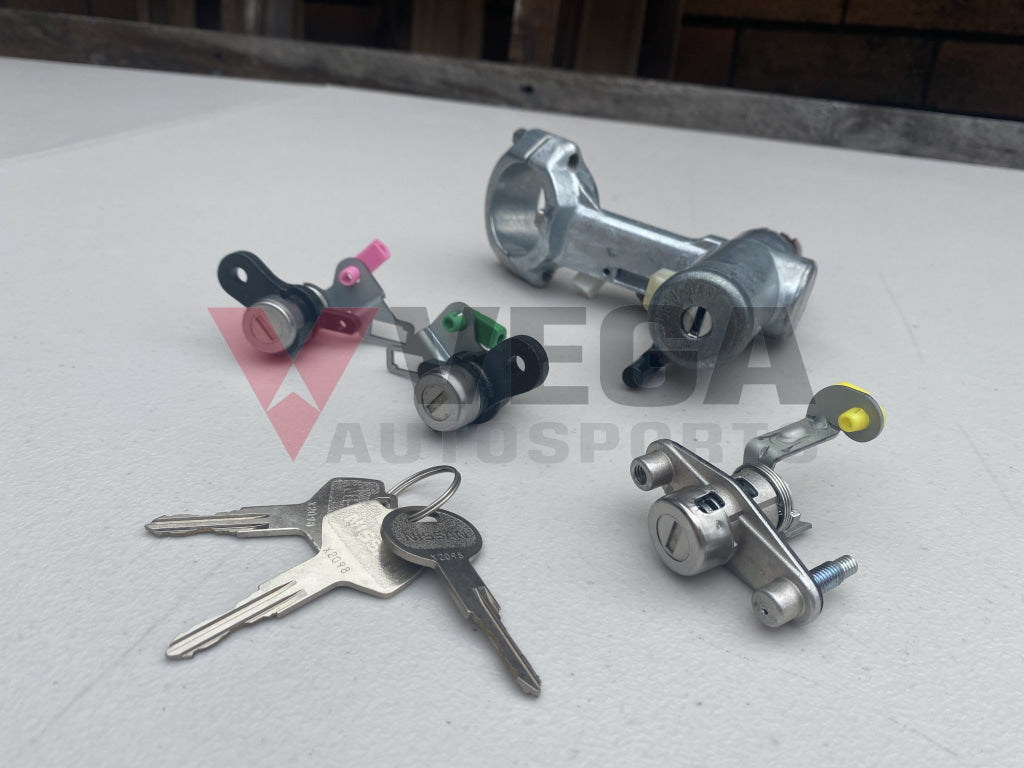 Complete Lock Set To Suit Nissan Silvia S14 - 07.1994 ~ Onwards Interior