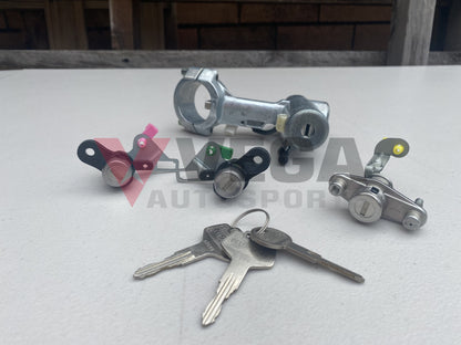 Complete Lock Set To Suit Nissan Silvia S14 - 07.1994 ~ Onwards Interior