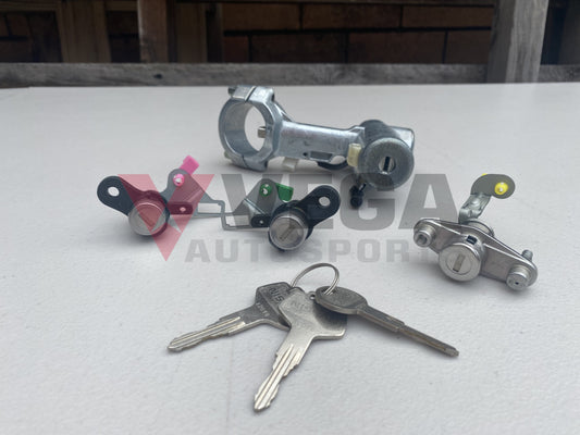 Complete Lock Set To Suit Nissan Silvia S14 - 07.1994 ~ Onwards Interior