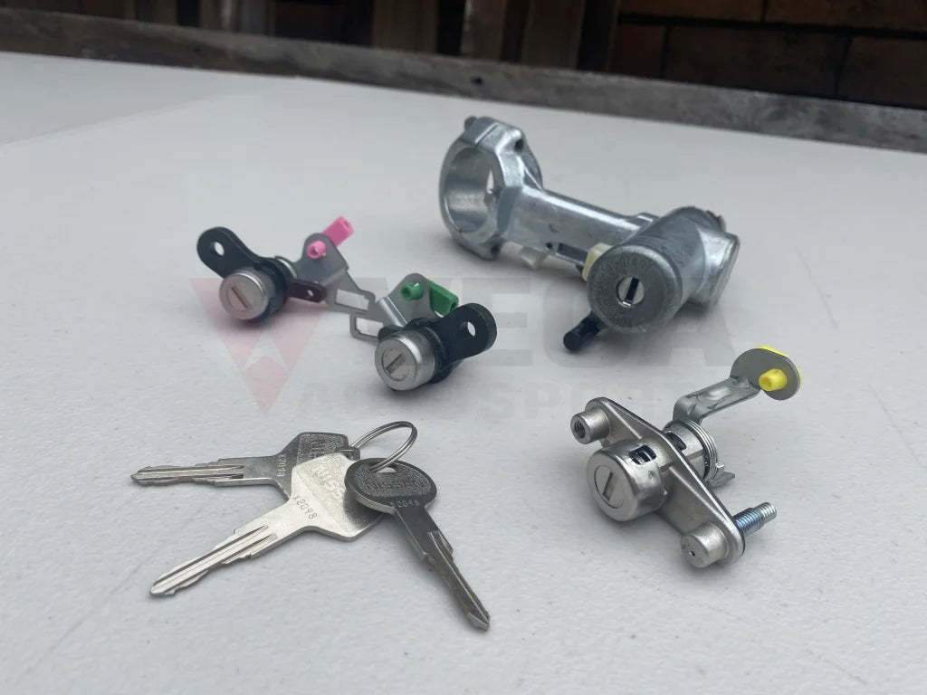 Complete Lock Set To Suit Nissan Silvia S14 - 07.1994 ~ Onwards Interior