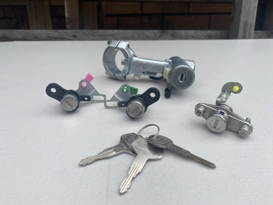 Complete Lock Set To Suit Nissan Silvia S14 - 07.1994 ~ Onwards Interior