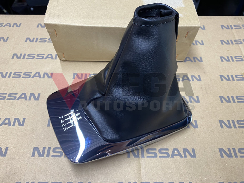 Console Shift Boot & Surround to suit Nissan Silvia S15 MT GT Chrome - Vega Autosports