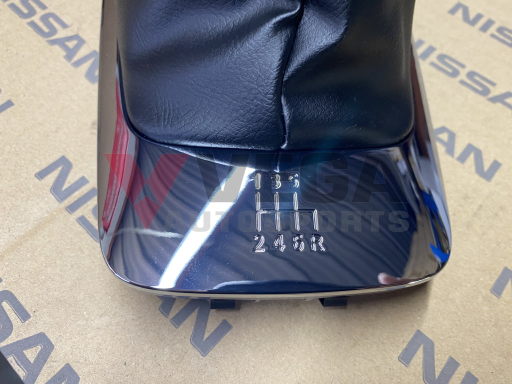 Console Shift Boot & Surround to suit Nissan Silvia S15 MT GT Chrome - Vega Autosports